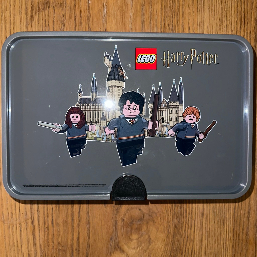 NWT Wizarding World Of Harry Potter Lego Sorting Storage Stackable Box